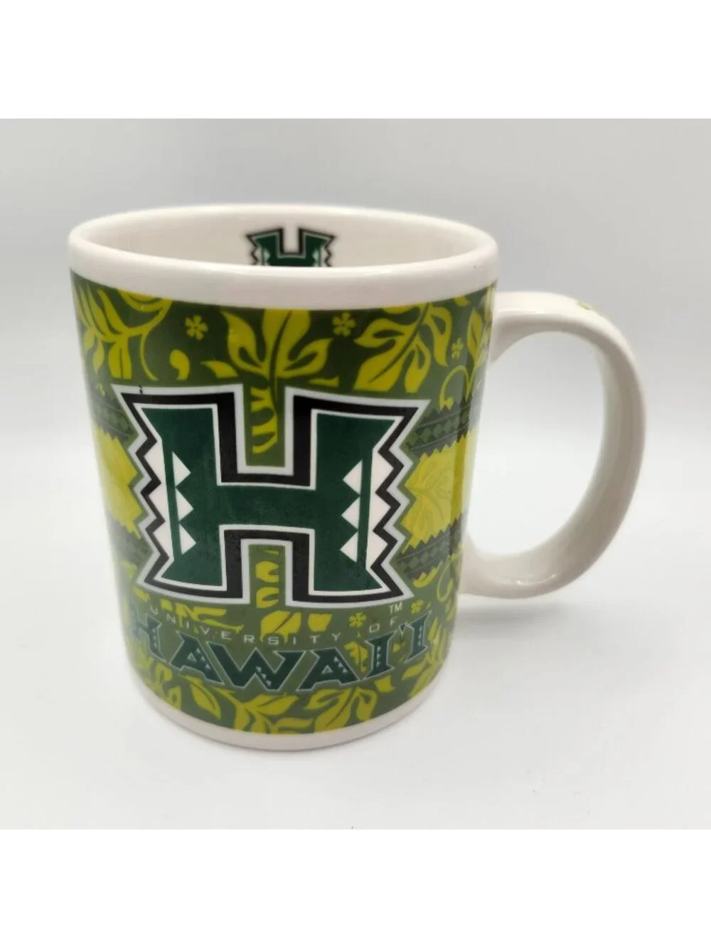 Islander Group UH Green University Of Hawaii Coffee Mug 12oz Hawaiian Aloha